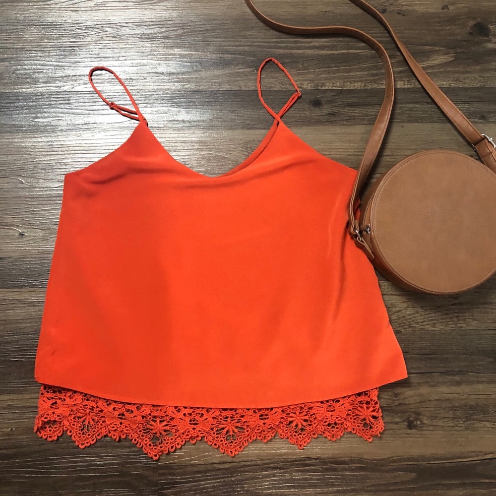 Tank with Lace Detail